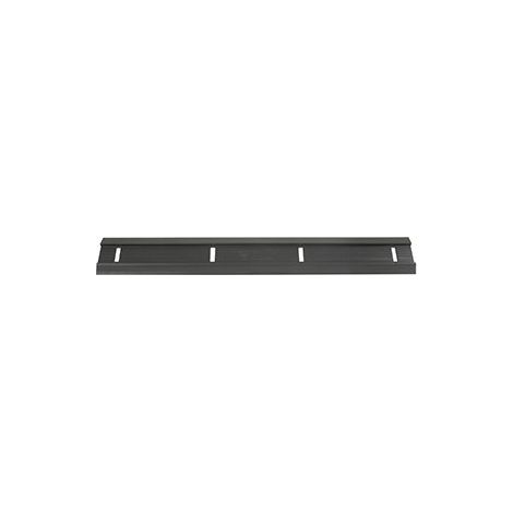 Spazzola adattabile con 4 fori di fissaggio per pala neve MTD Modelli: 191, 174, 180, 181, 196 - L: 503,23 mm L: 68,26 mm.