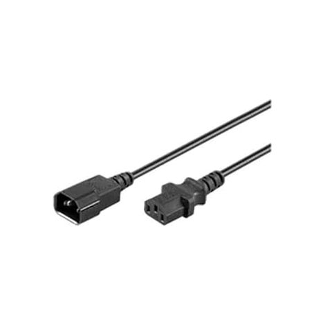 Cable Alimentacion C13 A C14 0,5m Mm Pe040605