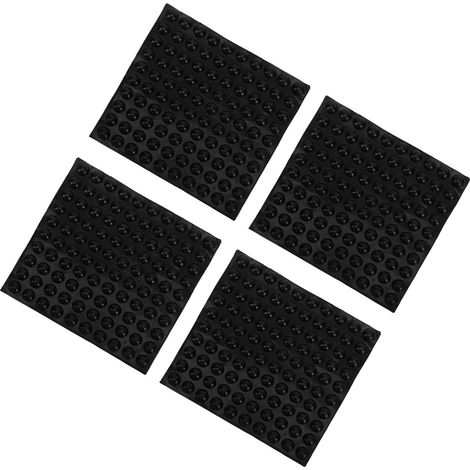 Lot de 400 pastilles tactiles en silicone noir de 6 mm de diamètre, pour personnes malvoyantes (braille). (1/5)