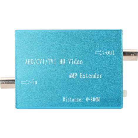 Amplificateur de Signal Vidéo Haute Définition AHD CVI TVI, Booster de Signal Vidéo Plug and Play (1/4)