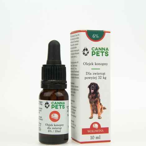 Hanföl 6 % für Tiere, Rindfleisch, 10 ml