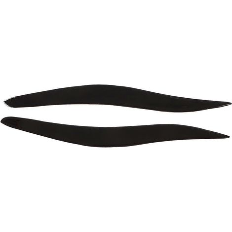 Paire de sourcils de phares avant noir brillant moulage souple garniture décorative remplacement pour IS250 IS300 IS350 2006-2012 (1/5)