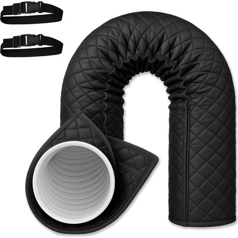Gaine isolante pour tuyau de climatiseur portable - Pour tuyaux de 5 et 5,9 pouces de diamètre - Tissu Oxford 210D - 148 x 53 cm (1/5)
