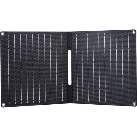 Panneau solaire portable pliable 15 W 5 V, étanche IP67, sorties USB et Type-C, chargeur solaire pour téléphones, batteries externes, camping, alimentation de secours à domicile (1/5)