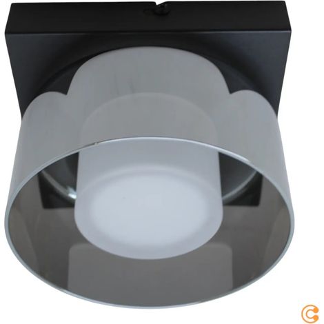 [GEBRAUCHT] B-Ware Paul Neuhaus Deckenleuchte Lampe Led Dimmbar Schwarz Glas Raumbeleuchtung