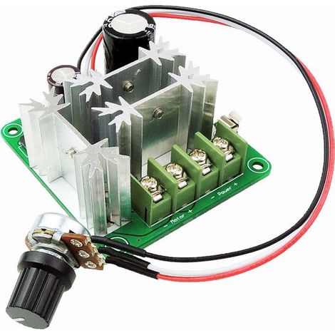 Contrôle de vitesse du moteur continu 6V-90V 15A 16KHZ PWM contrôleur régulateur de vitesse module de conseil de soutien PLC (1/4)