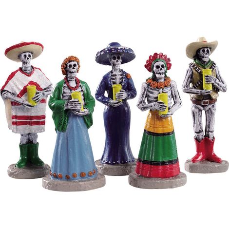 Dia De Los Muertos Vigil Set Of 5 Cod. 92729