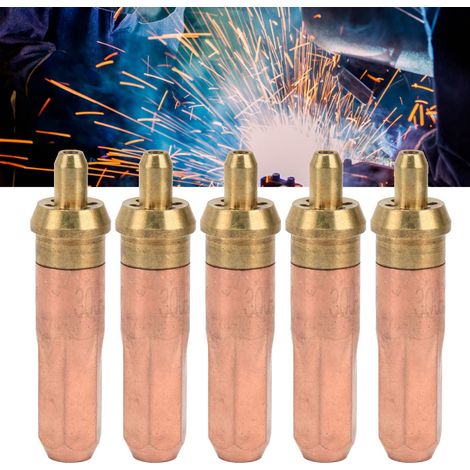 Buse de coupe annulaire en forme de fleur de prunier, buse de coupe annulaire au propane, chalumeau de coupe, embout de coupe G01-300 1, vendu par lots de cinq. (1/5)