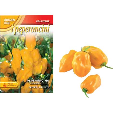 SEMI DI PEPERONCINO HABANERO GIALLO