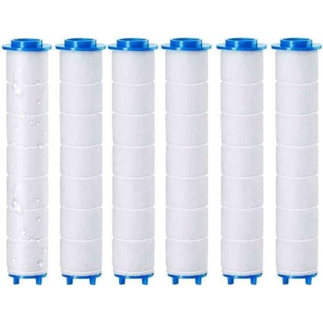 Stück 9,5 x 2 cm Duschkopffilter, austauschbar, Duschkopffilter für abnehmbare Duschköpfe, Umkehrosmose, Chlor- und Fluorid- sowie Partikelfiltration (9,5 x 2 cm)