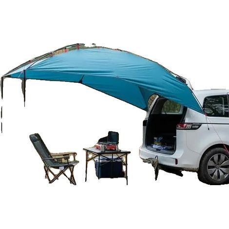 Tenda per auto, impermeabile, leggera, blu (1/2)