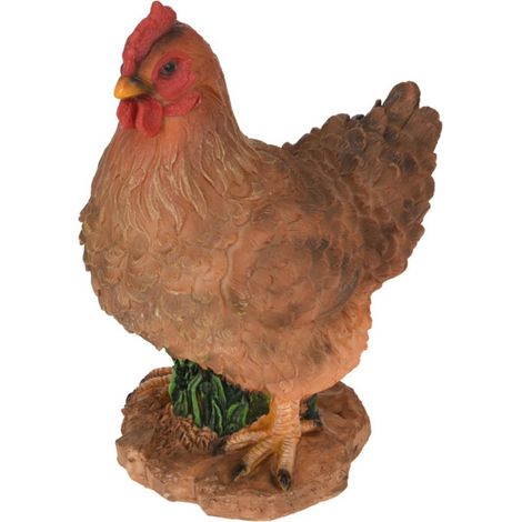 Gallo da giardino colorato 27 cm (1/2)