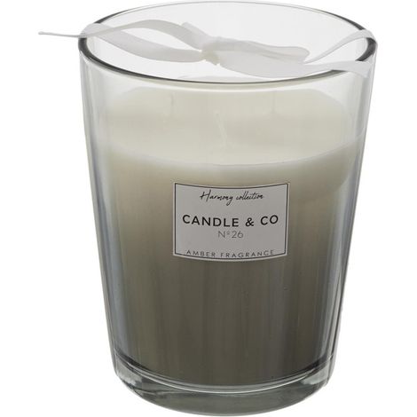 Bougie Parfumée 3 Mèches "Harmony" 16cm Ambre