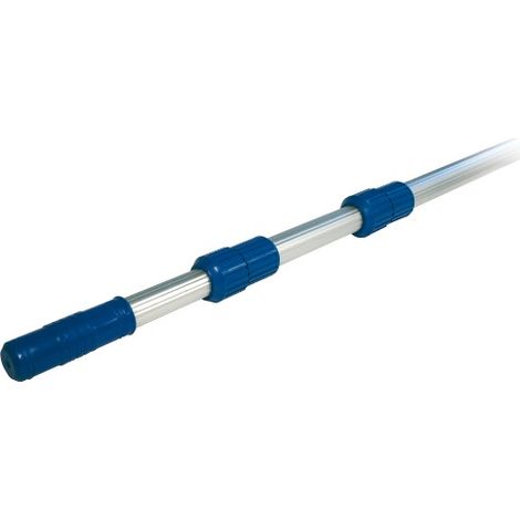 GRE Manche télescopique argenté 3,60m ( 3 x 1,20 m ) - Gamme ECO