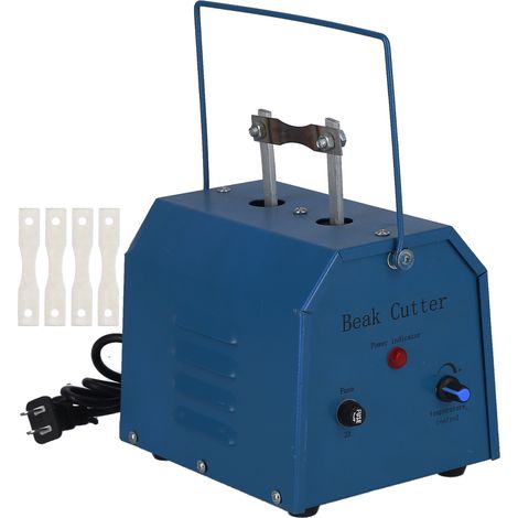 Pince manuelle coupe-bec pour poulets, machine à tailler le bec de volaille, outil d'élevage agricole, prise CN 220V (1/5)