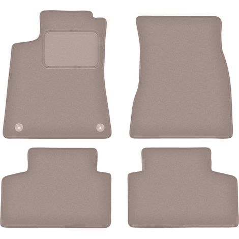 Tappetini in velluto per: Mercedes GLB X247 SUV (2019-) beige (1/5)