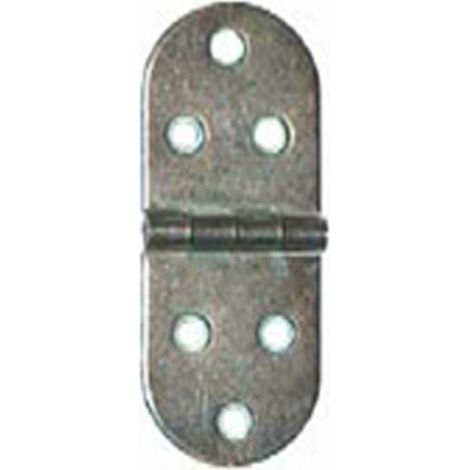 Cerniere a biscotto bronzate 80 x 30 mm (1/2)