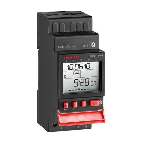 Muller SC 28.11 pro4 Temporizador digital carril DIN 24V