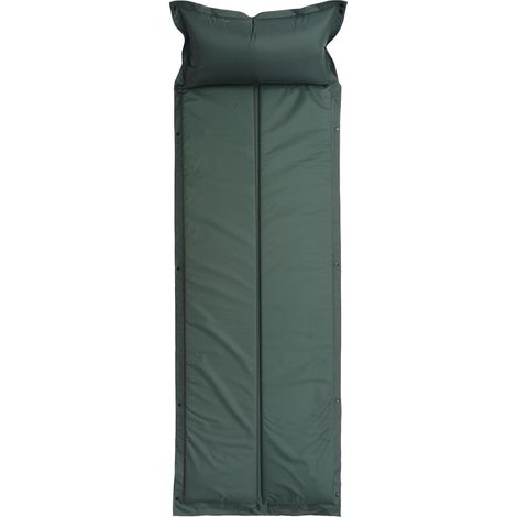 Matelas de camping gonflable, autogonflant et compact Oreiller de camping pliable Lit de camp compact idéal pour la randonnée, le trekking, les voyages et le camping sous tente