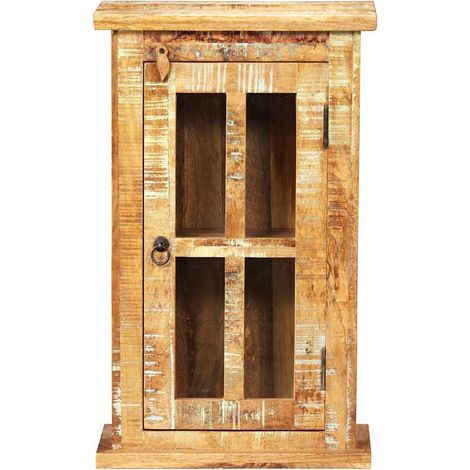 Maison Exclusive - Wandschrank Altholz Massiv 44x21x72 cm (1/5)