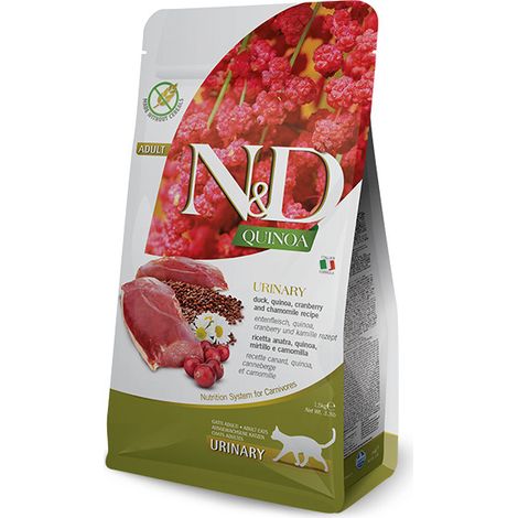 Farmina Gatto Urinary N&D Quinoa 1,5kg Anatra e Quinoa
