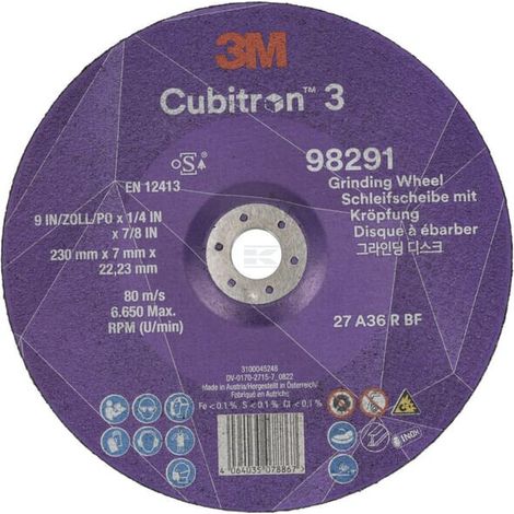 Disque d'ébavurage 3M 98291