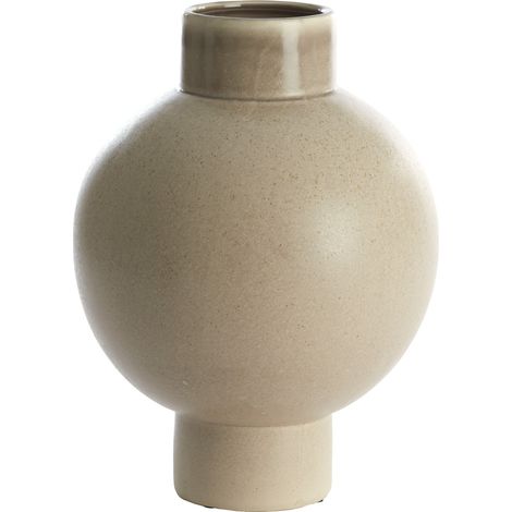 Light & Living ZELATA Vase Keramik Sand – Ø28x38 cm