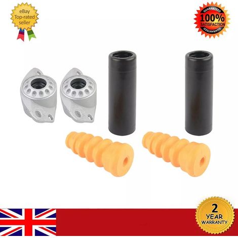 Bump Stop - Dust Cover - Top Mount Kit - Rear Shock Absorber - Compatible With Audi A3 8V VW Golf 7 Seat Leon 5F - 2 Pieces (1/5)