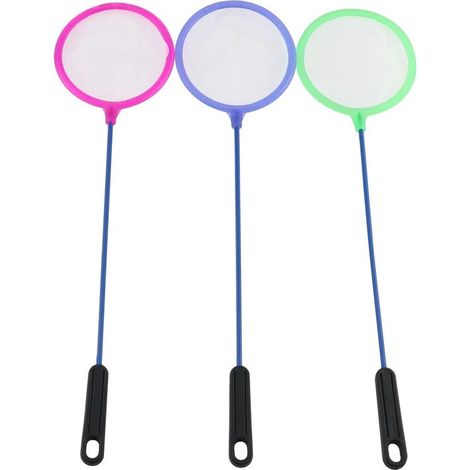 3 retini da pesca per acquario in plastica, setaccio per Artemia, rete extra fine per uova e avannotti di Artemia (colore casuale) (1/5)
