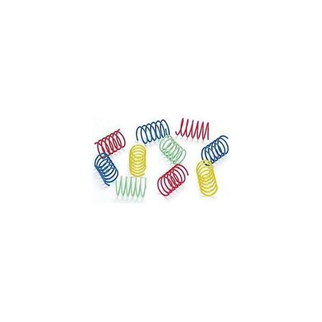 Lot de 5 jouets à ressort amusants pour chats, conçus pour jouer à frapper, mordre et chasser. (1/5)