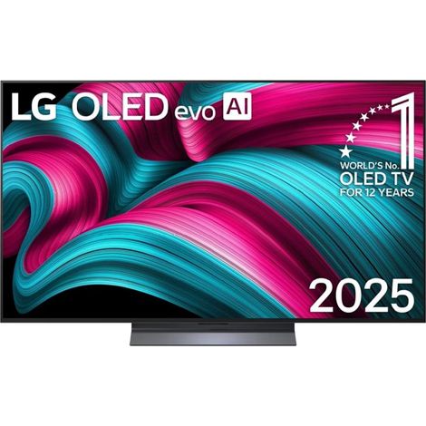 LG TV OLED 55" OLED55C56LB evo AI 4K 2025 Smart TV