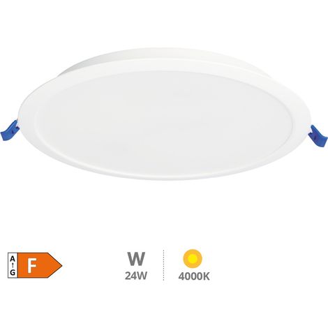 Downlight empotrable LED redondo Belur 24W 4000K Blanco (1/5)