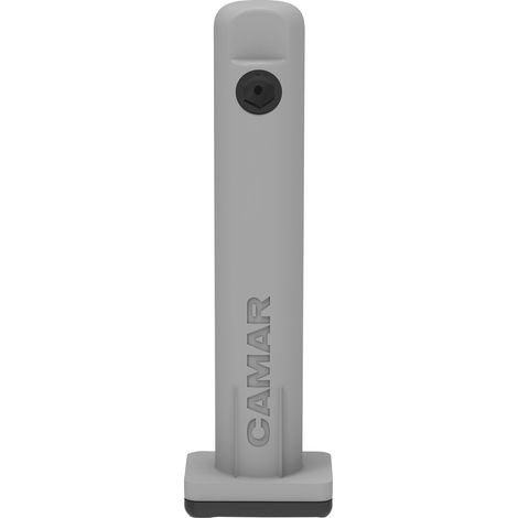 Camar Höhenversteller 306ID für Möbel, Verstellbereich +18mm, Bohr ø 12mm H 32mm, Möbelbein belastbar bis 300 kg, Zamak/Kunststoff