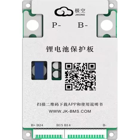 Système de gestion de batterie, technologie d'équilibrage actif, connectivité intelligente, JK-BD6A24S10PD (1/2)
