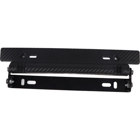 Support de plaque d'immatriculation, longue durabilité Colorfast Cadre Halder Resistance de température réglable étanche pour l'auto (1/5)