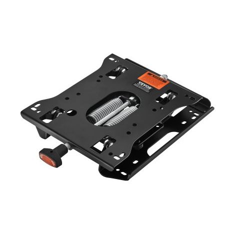 Sitzfederungssatz 460x325x70 mm, universelle Luftfederung für Zero-Turn-Rasenmäher, einstellbares Traktor-Sitzfederungssatz, kompatibel mit Gabelstapler- und Bulldozersitz (1/5)