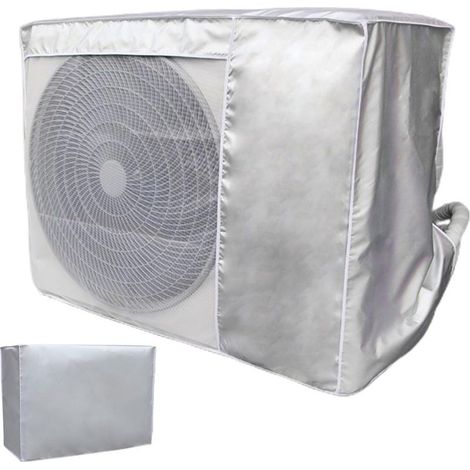 Housse Climatiseur Extérieur, Couvercle Anti-poussière Pour Climatiseur Extérieure, Housse Pompe A Chaleur Anti Poussière Anti Neige Couverture De Climatiseurs Extérieur Pour La Maison (1/5)