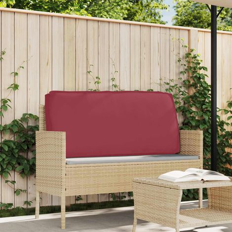 Kissen Weinrot 80 x 80 x 52 cm Oxford-Stoff