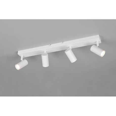 [GEBRAUCHT] B-Ware Trio Wandleuchte Deckenleuchte Taryn Leuchte Spot Weiß Metall 4 Flammig Gu10 Led (1/2)