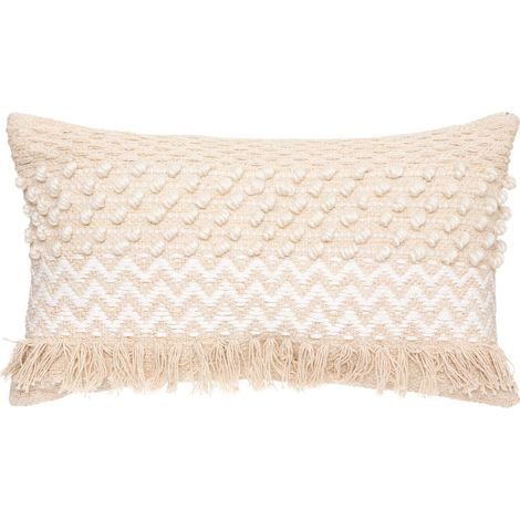 Cojín Sabbia beige cobre arena 30x50cm - Atmosphera créateur d'intérieur