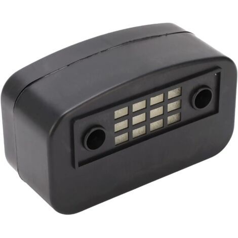 Silencieux de compresseur d'air, filtre de compresseur d'air, silencieux de compresseur d'air de 65mm silencieux de bruit de pompe d'admission filtre d'admission coque en plastique carrée (1/5)