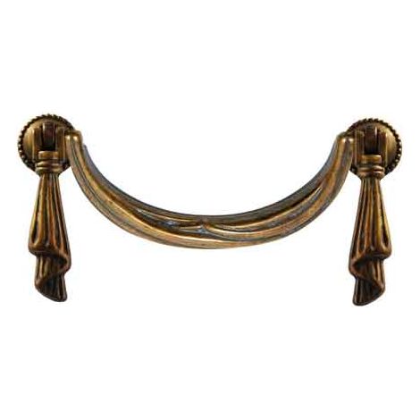 Maniglia per Mobili 5040 Interasse 64 mm Giusti Patinato Antico (1/2)