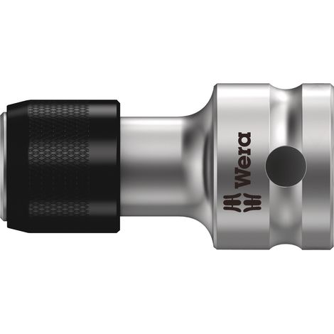 Adaptador de llave de vaso Wera 8784 c2 acero cromo vanadio 50 mm (1/2)