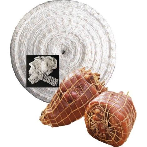 6 mètres coton viande net jambon saucisse net boucher ficelle rouleau saucisse net hot-dog saucisse net emballage outil (1/4)