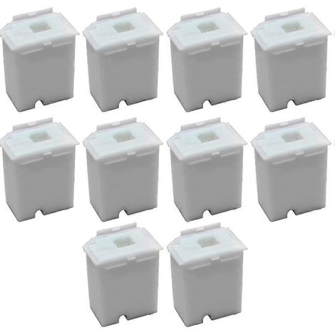 Packung mit 10 Absorptionsschwämmen für Resttintenbehälter, kompatibel mit den Druckern EPSON L1110, L3100, L3110, L3150, L3151, L3160 und L5190 (1/5)