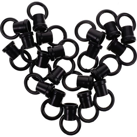 Lot de 20 écrous à œil en alliage zinc pour suspensions, robustes (1/5)