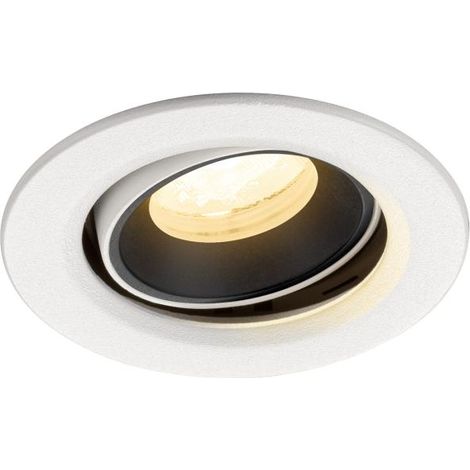 Spot encastré Numinos Move XS blanc/noir 3000K - 40 deg - 1009355