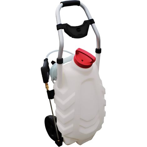 FORUM EQUIPEMENT - Pulverizador Eléctrico Pro Sprayer III 30L – Pulverizador Eléctrico para Techo de Largo Alcance con Batería Recargable, Caudal 240 L/H, Manguera de 8m - 1 Batería (1/5)