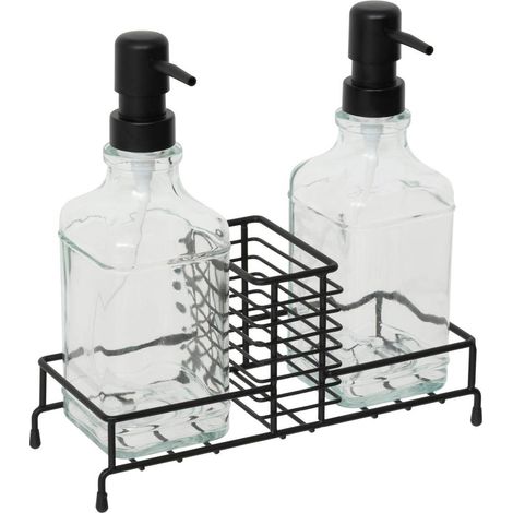 Distributore di sapone black edition nero 475ml - 5five (1/4)