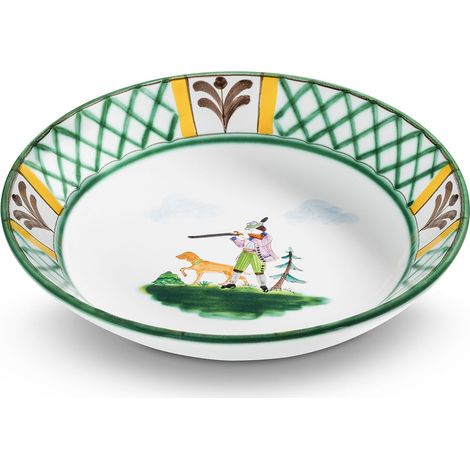 Gmundner Keramik Jagd, Suppenteller Cup (Ø 20cm)